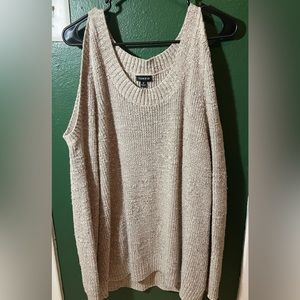 Torrid open shoulder sweater
